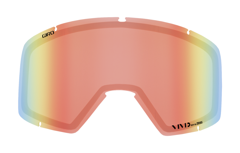Giro Blok Ersatzglas - vivid infrared one size S1