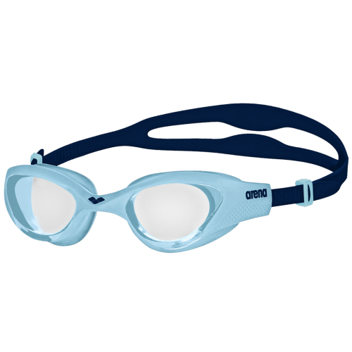 Arena Kinder Schwimmbrille The One clear/cyan/blue one size
