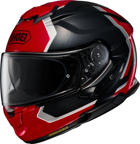 Einzelstück SHOEI Integralhelm GT-Air 3 Realm TC-1 - rot-schwarz-weiss