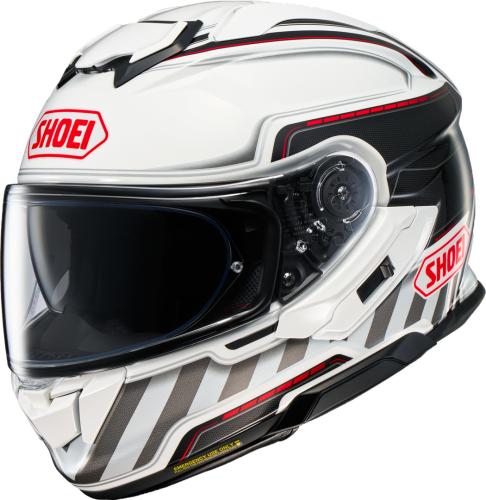 SHOEI Integralhelm GT-Air 3 Discipline TC-6 - weiss-grau-rot