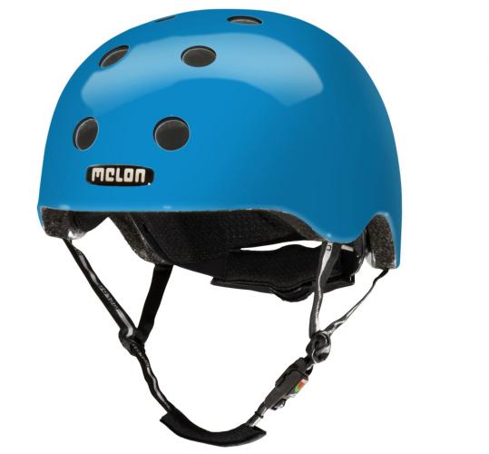 Melon Helm Urban Active Rainbow - blau