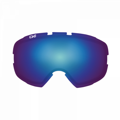TSG Ersatzlinse Goggle One - blue chrome