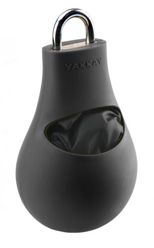 YAKKAY Safe One - Helm Schloss - schwarz