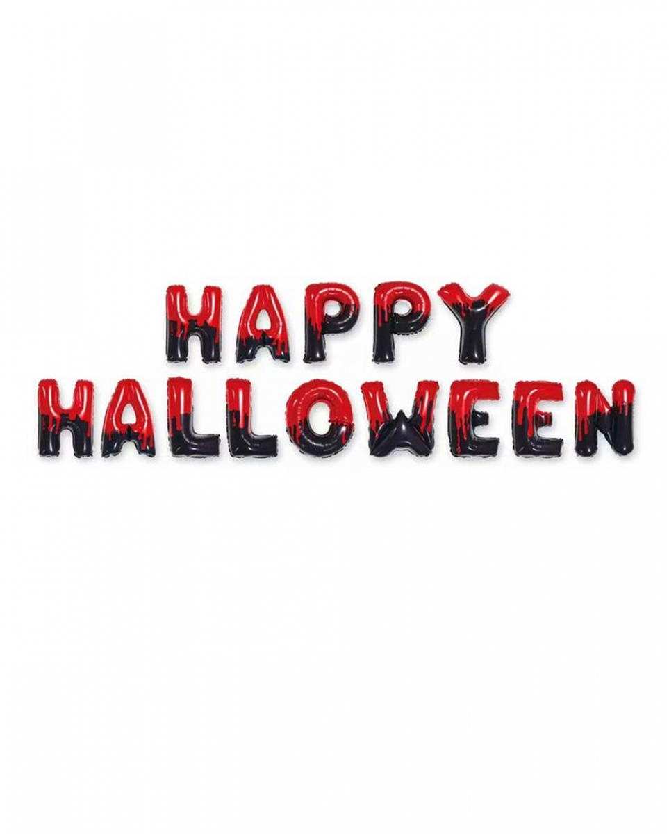Happy Halloween Folienballon Set 14-tlg.