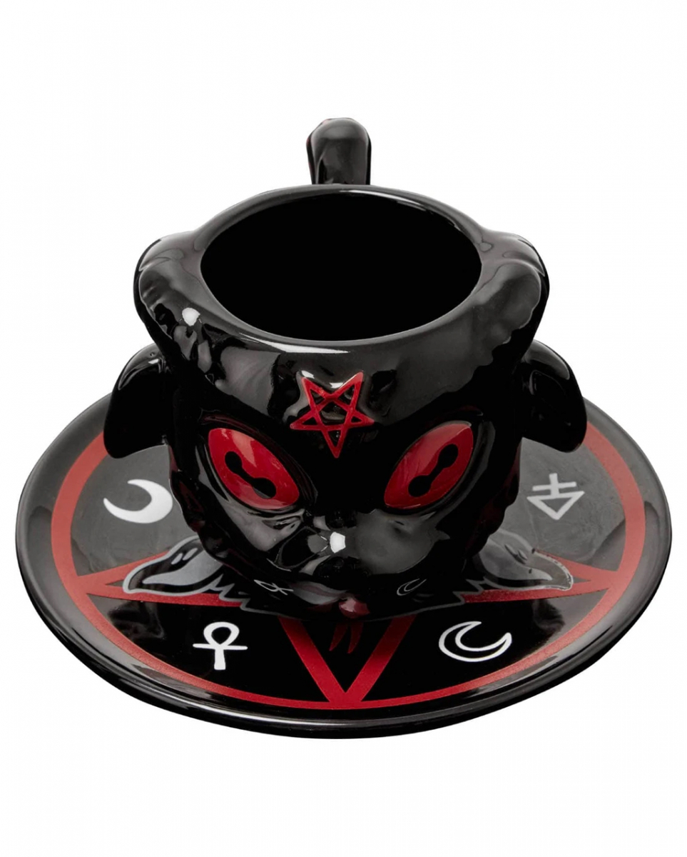KILLSTAR Baphomet Tasse & Untertasse