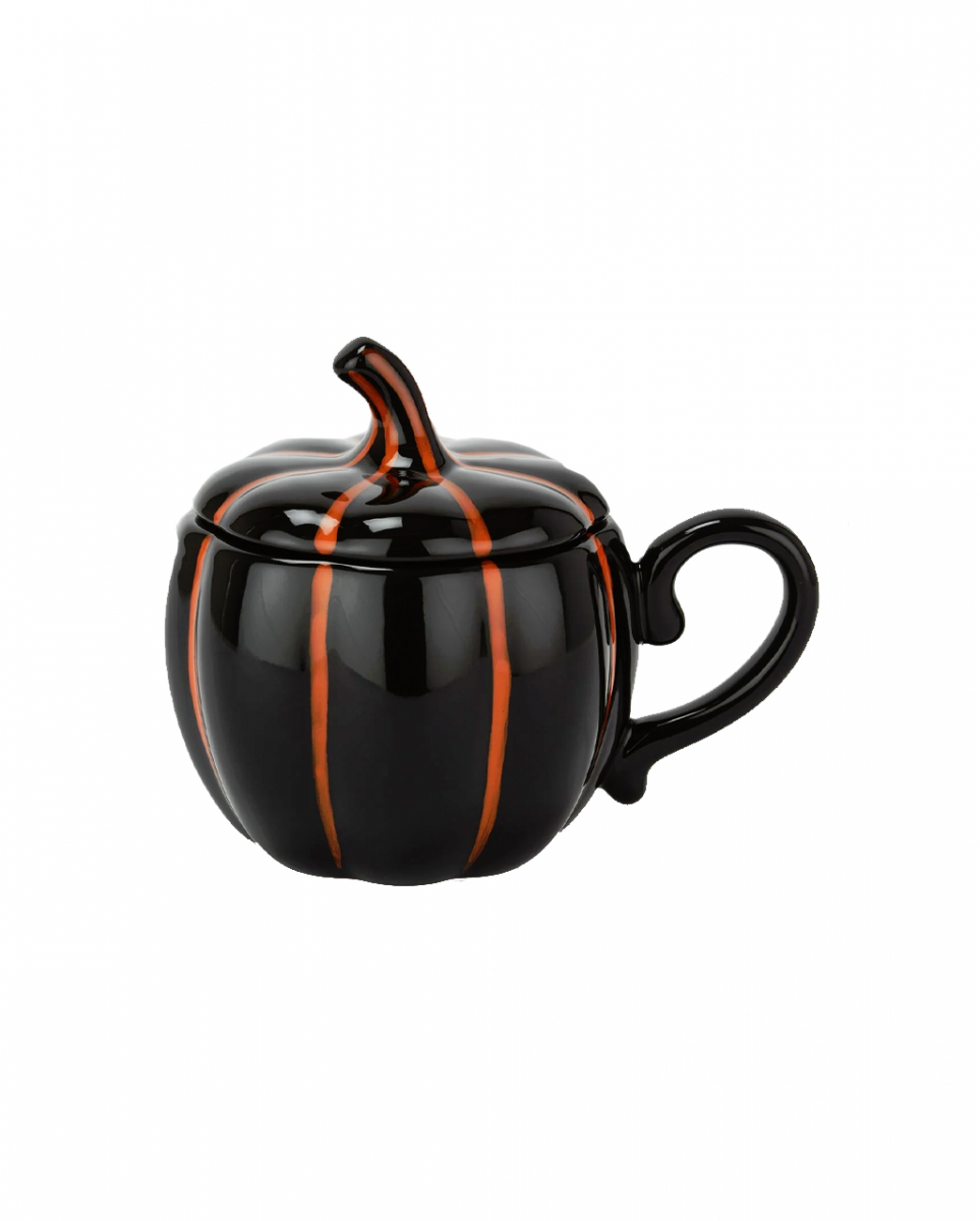 KILLSTAR Pumpkin Tasse mit Deckel