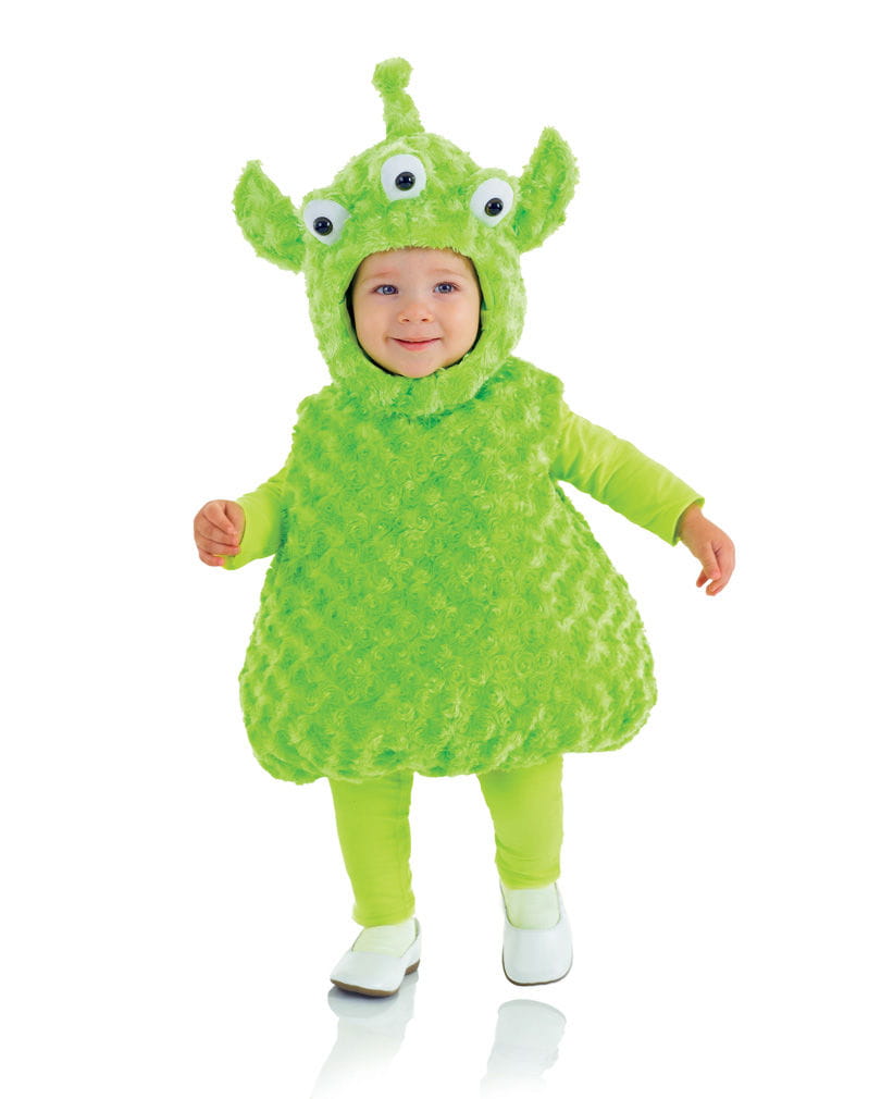 Mini Alien Plüschkostüm M