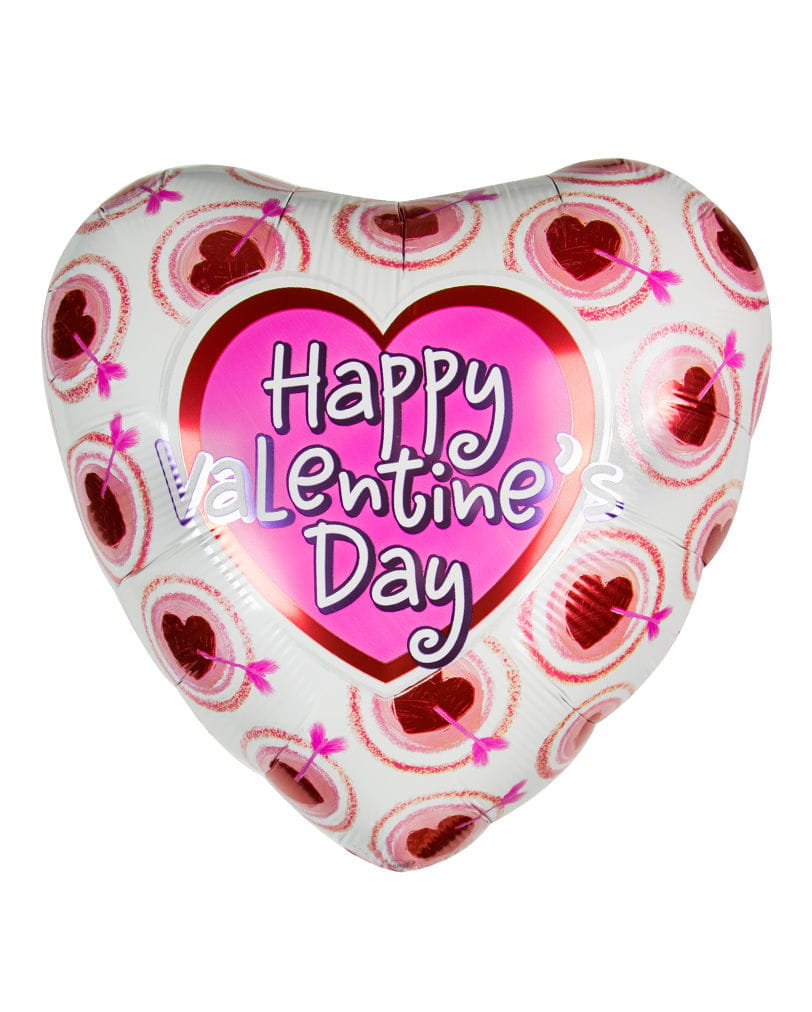 Happy Valentins Day Herz Folienballon