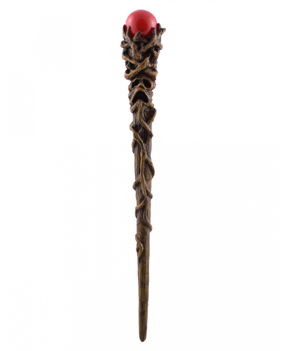 Zauberstab Arborea mit Roter Kugel