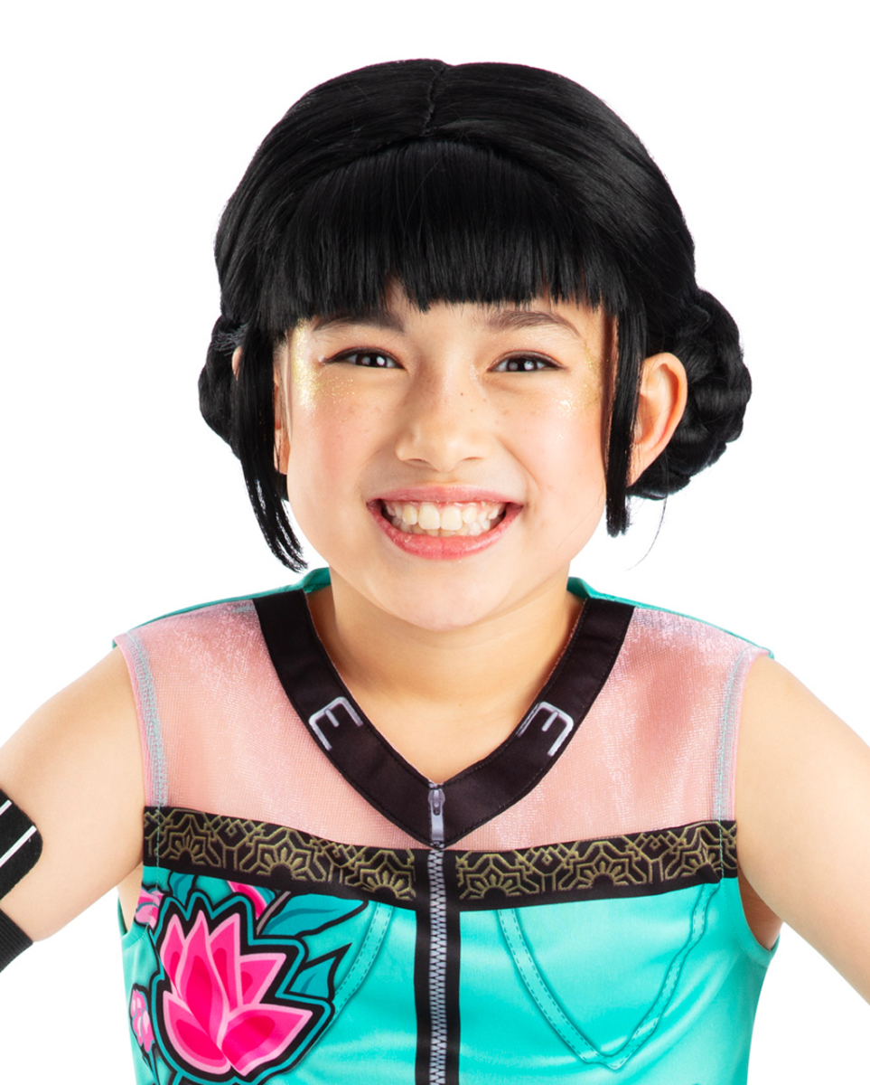 Zoey Kpop Demon Hunters Perücke für Mädchen