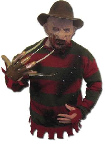 Freddy Krueger Pullover Deluxe   Original Freddy Krüger Pulli  XS