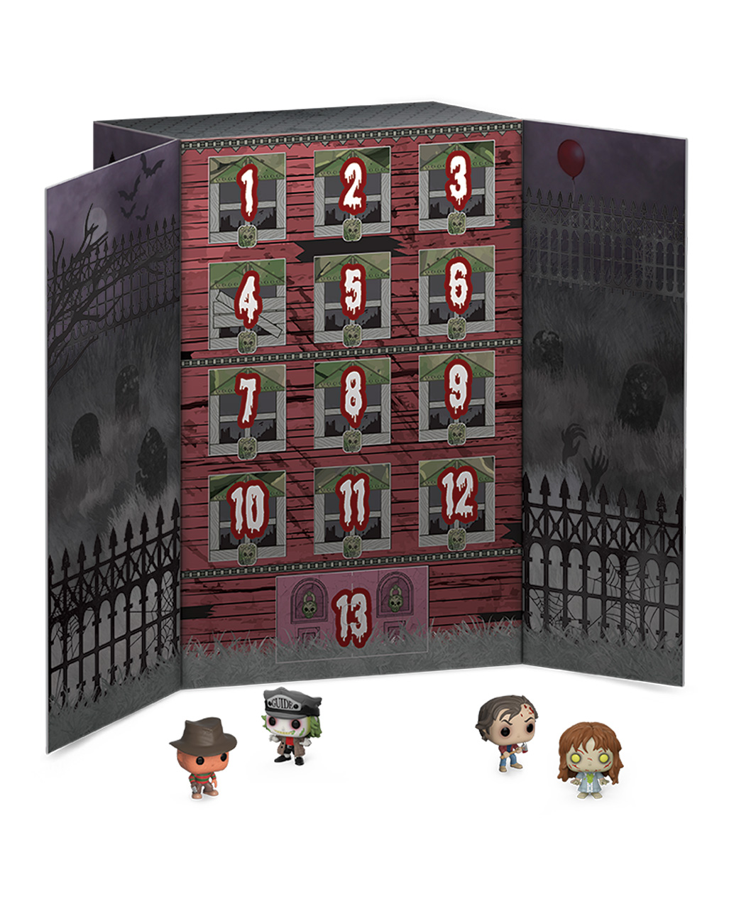 13 Tage Spooky Countdown Horror Pocket POP! Kalender