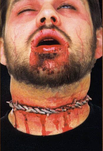 Stacheldraht  Wunde Spezial FX Wunden aus Latex