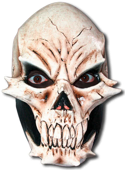 Devilskull Latexmaske Totenkopfmaske aus Latex