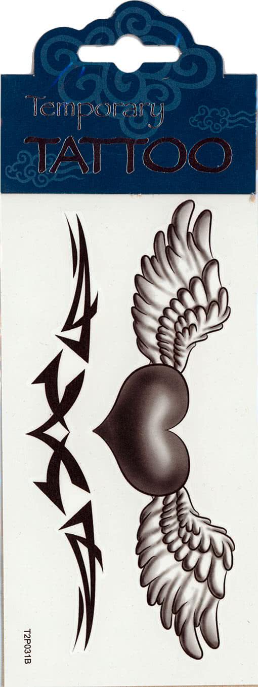 Flügel Tattoo Angel Heart Engelsflügel Tattoo Künstliches Tattoo