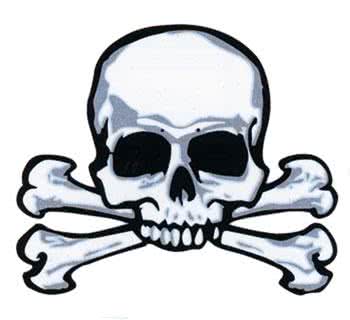 Piraten Tattoo Skull & Bones Accessiores in großer Auswahl