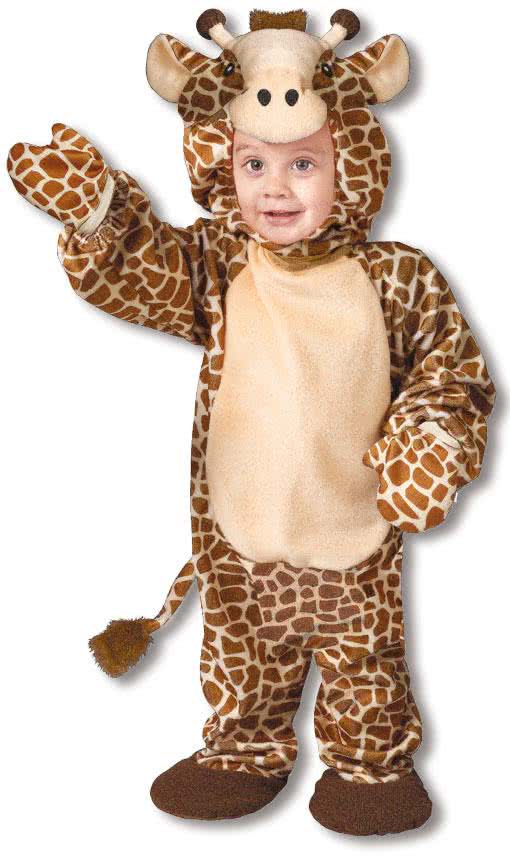 Lustige Giraffe Kinderkostüm 12-24 Mon Giraffenkostüm für