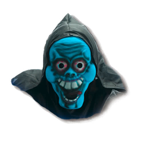 Blaue Dämonen Maske  Preiswerte Halloween Maske kaufen