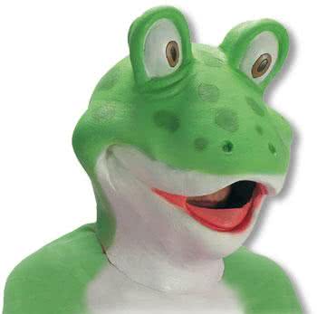 Frosch Latex Maske Tiermasken kaufen