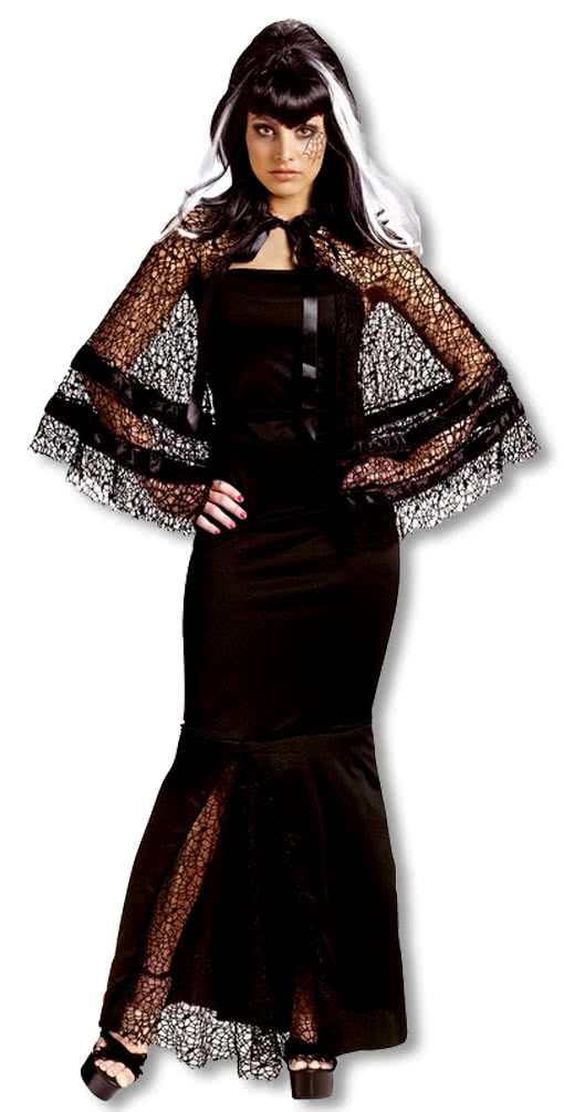 Trauernde Witwe Kostüm ML Halloween Kostüm für Frauen
