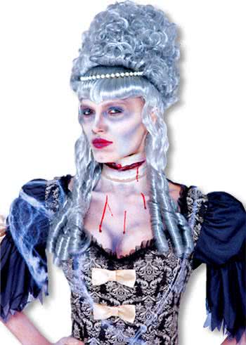 Marie Antoinette Geister Perücke Halloween Perücke