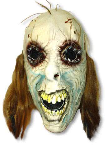 Poker Face Latex Maske Zombie Masken kaufen