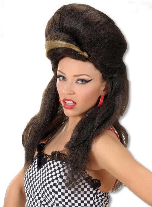 Amy Beerhouse Perücke Bienenstock Frisur als Faschingsperücke