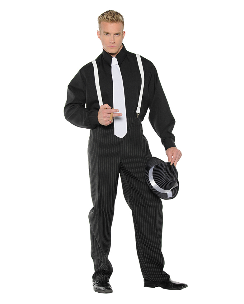 20er Jahre Gangster Kostüm für Halloween One Size