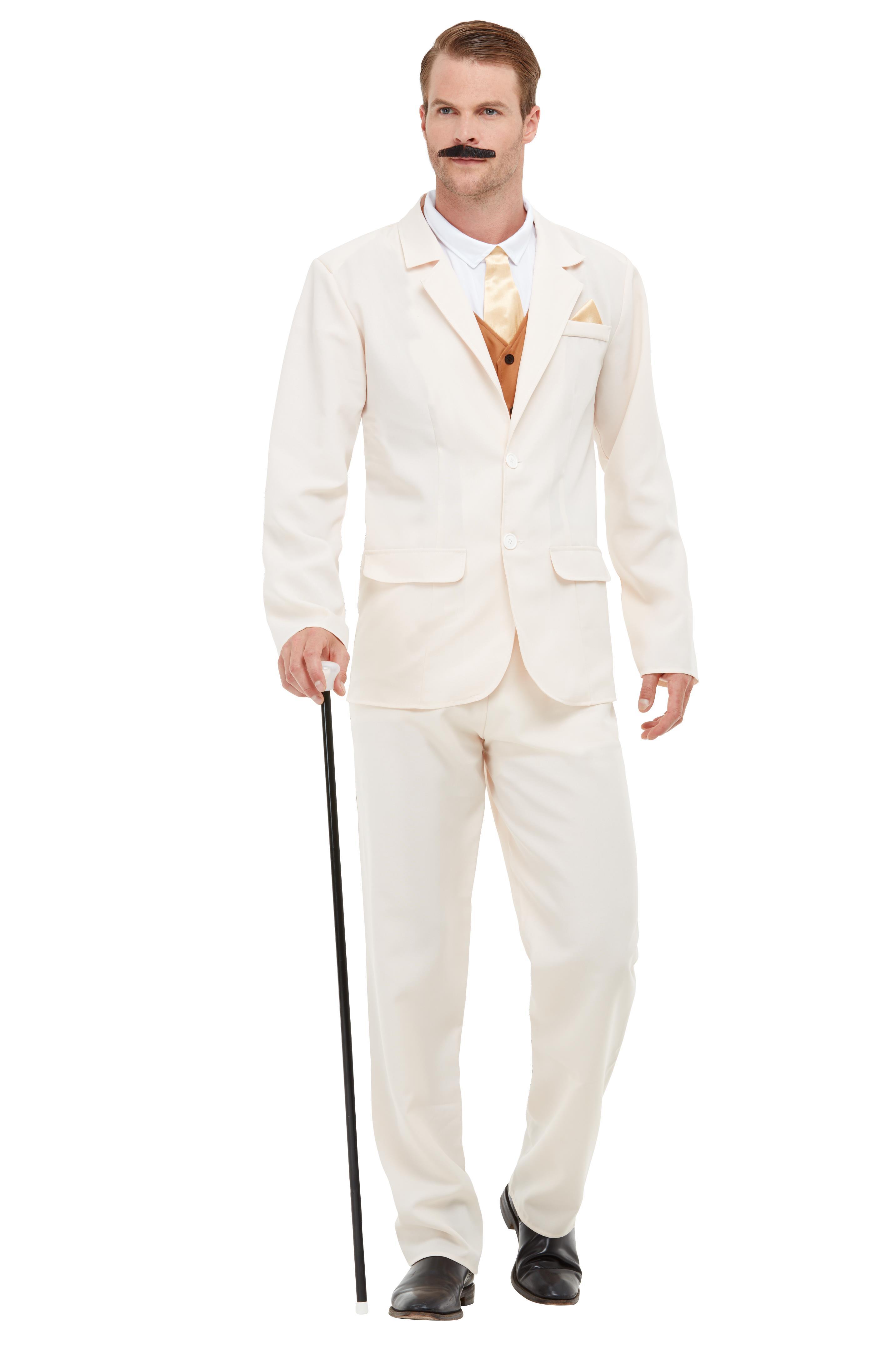 Roaring 20s Gentleman Kostüm für Herren für Fasching M