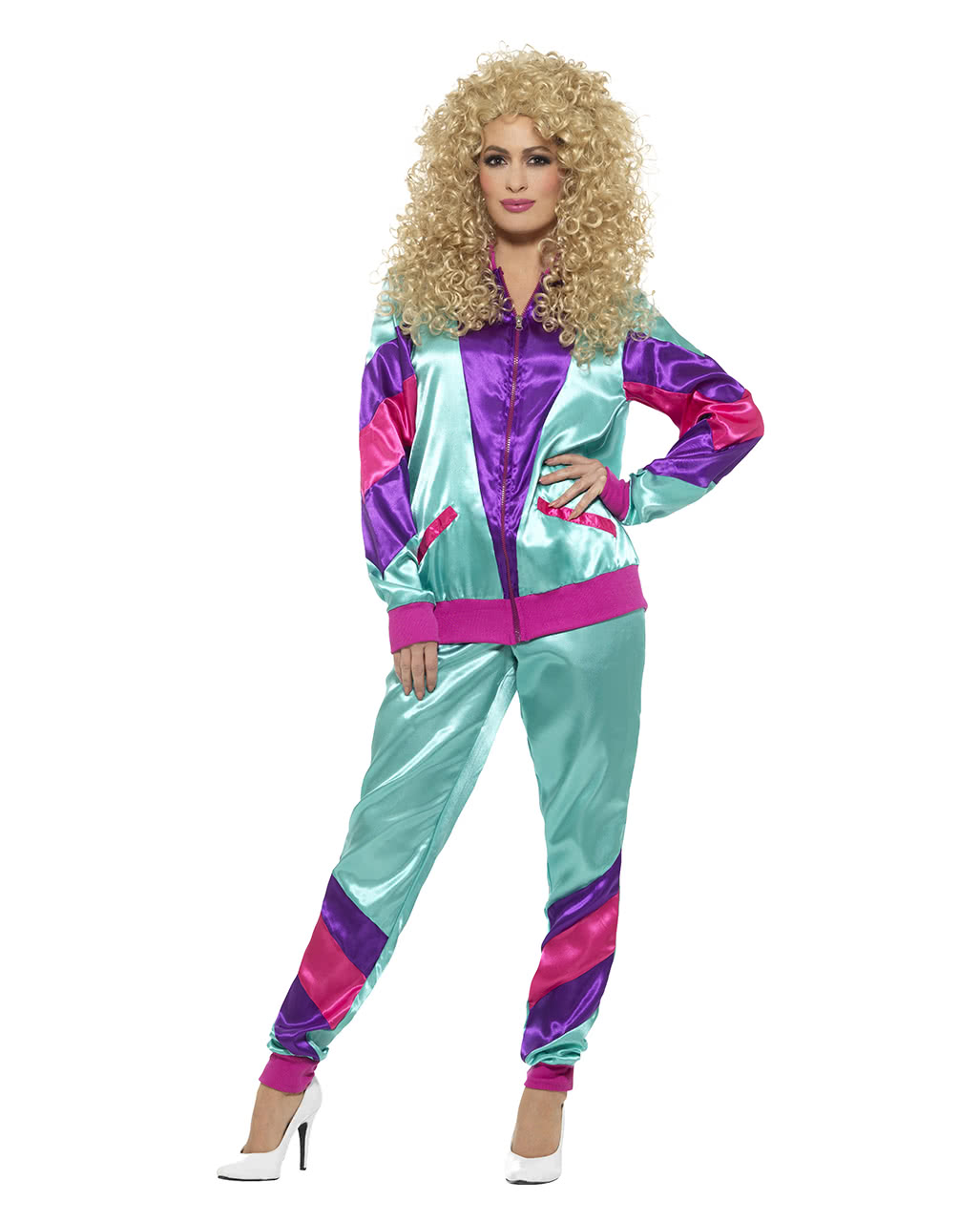 80s Jogginganzug Kostüm für Fasching S