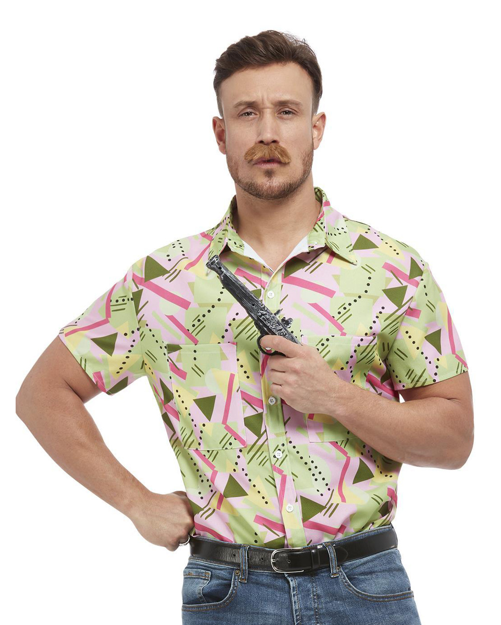 80er Jahre Magnum Shirt für Männer zu Fasching L