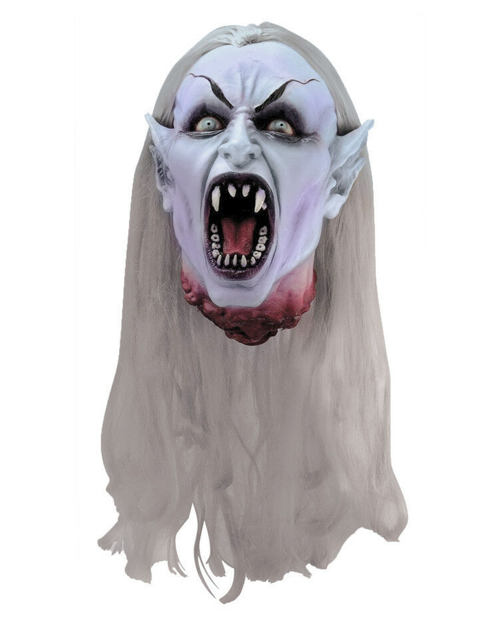 Abgetrennter Vampirbraut Schädel ➤ Halloween Deko