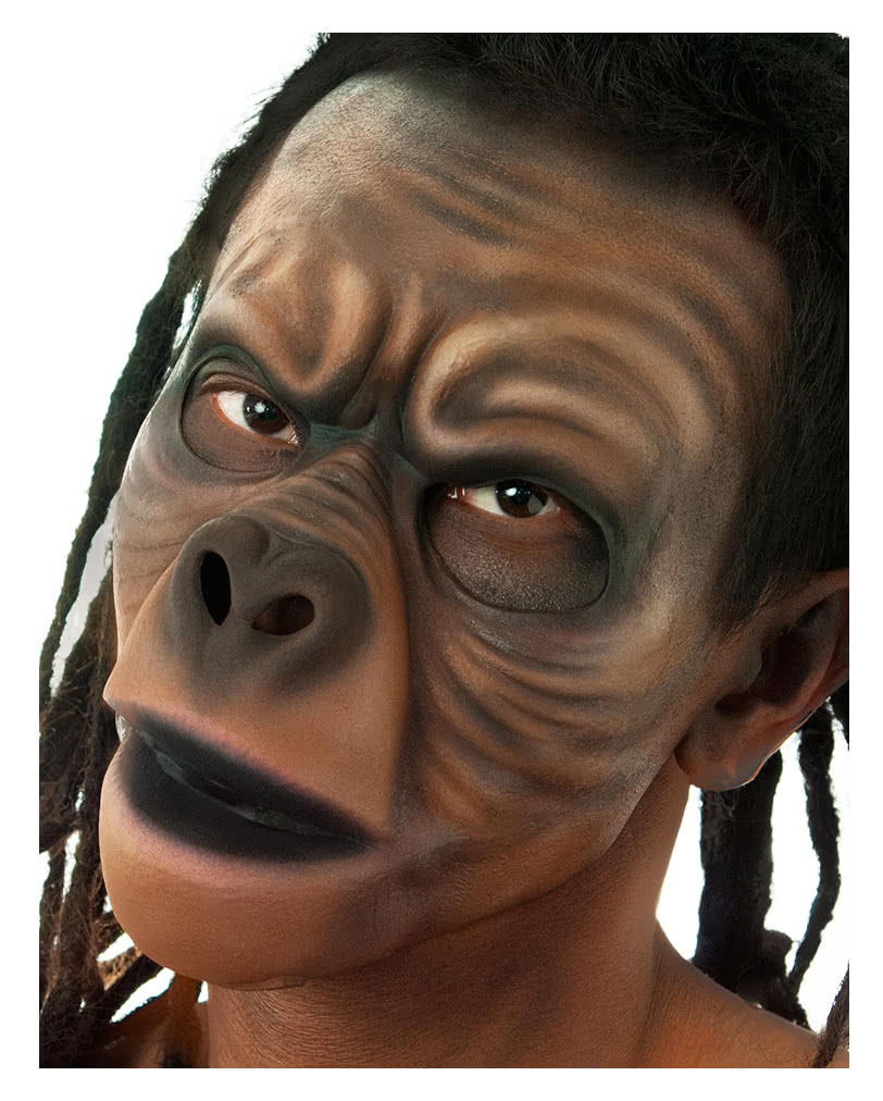 Affen Latex Applikation für deine authentische Affenkostümierung