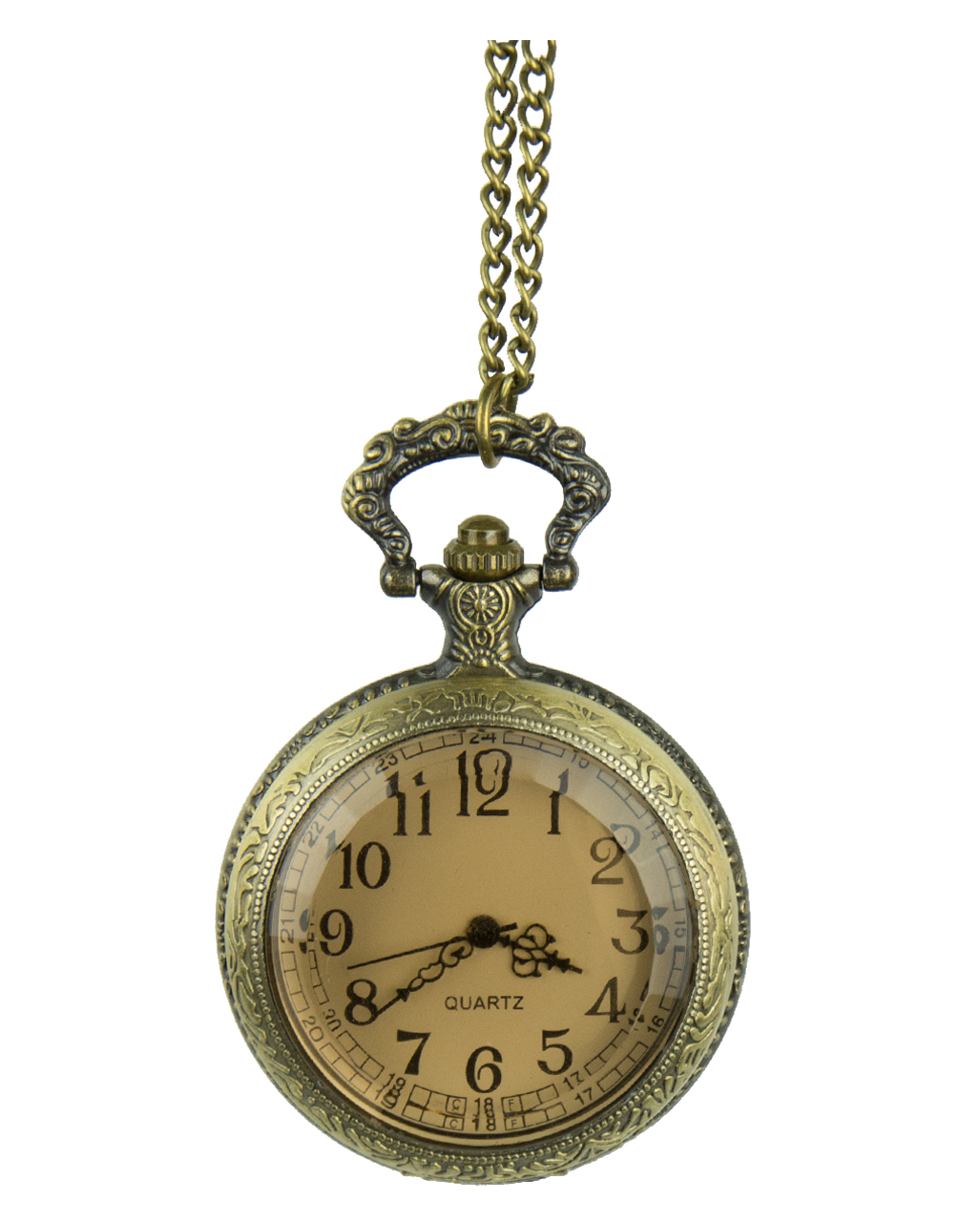 Antike Taschenuhr gold als Kostümzubehör