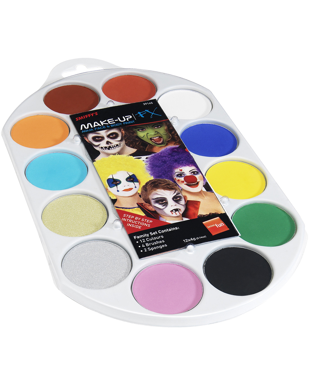 Aqua Make-up FX Farbpalette für Halloween
