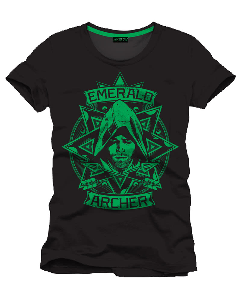 Arrow T-Shirt Emerald Archer Arrow Merchandise S