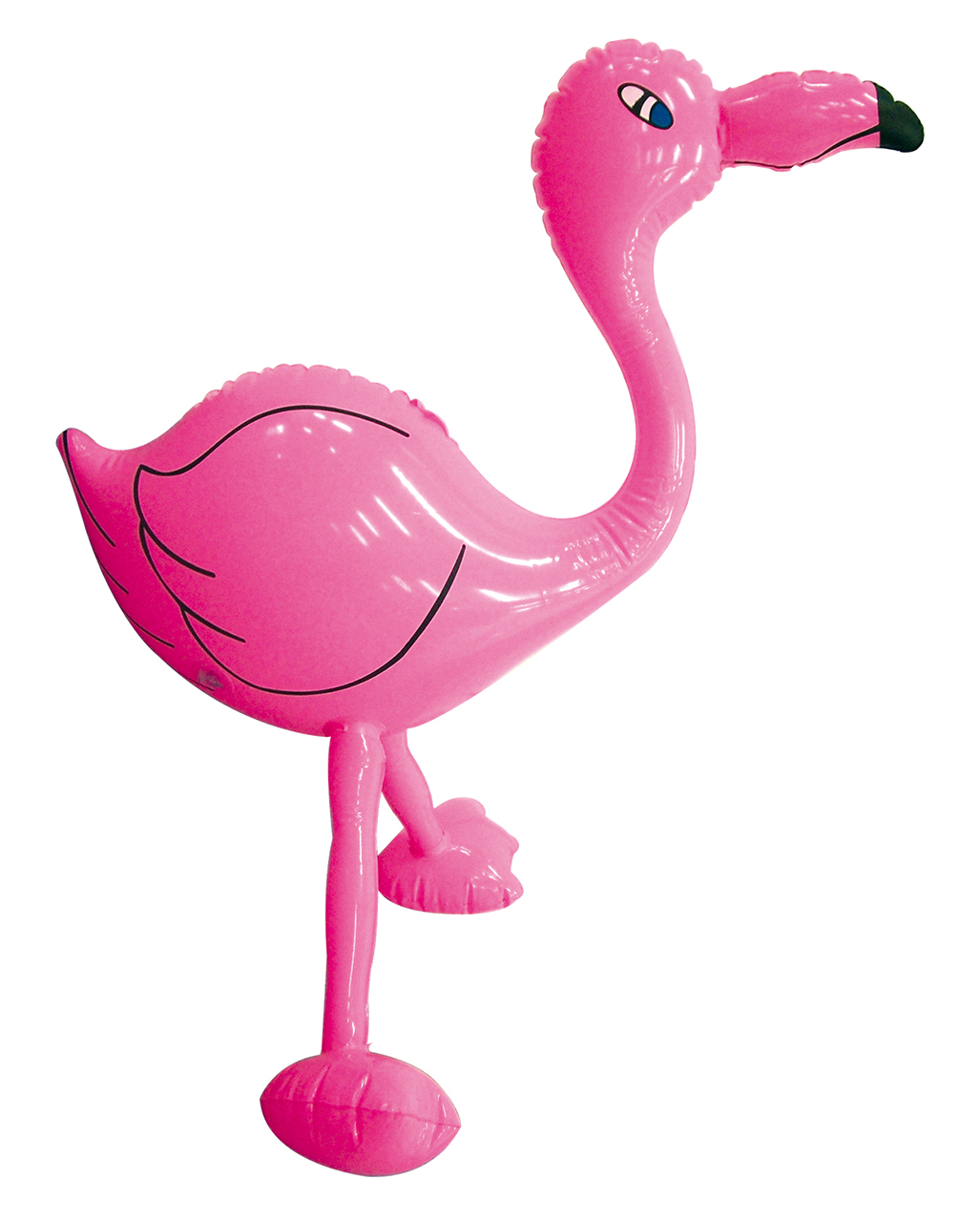 Aufblasbarer Flamingo 60 cm Partydeko