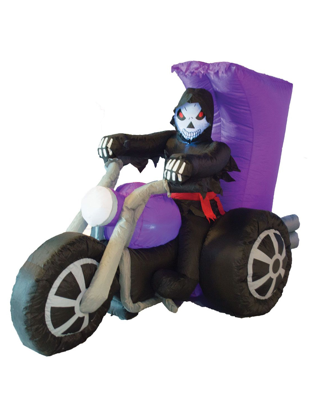 Aufblasbarer Grim Reaper auf Motorrad bestellen