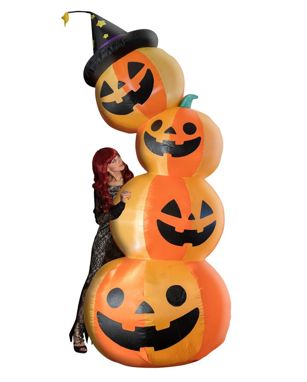 Aufblasbarer Kürbisturm mit Licht 240cm online kaufen