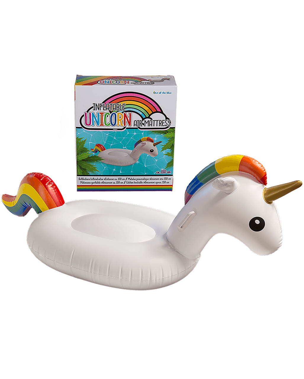 Einhorn Luftmatratze für deine Sommerparty