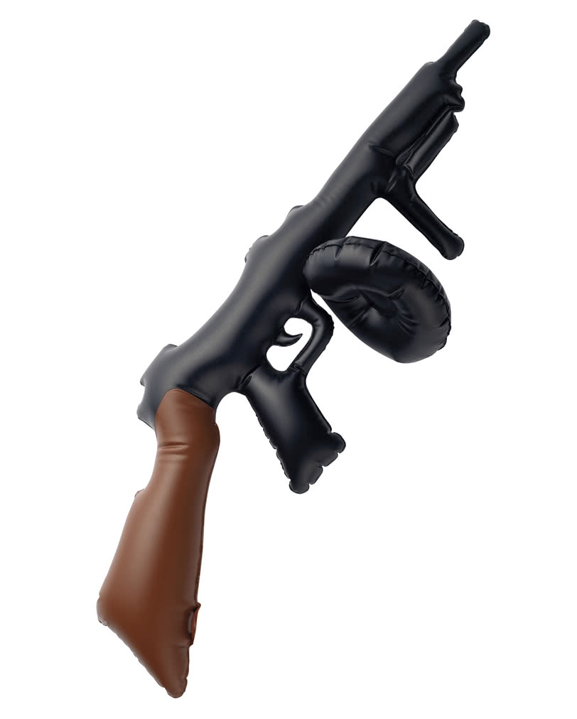 Maschinengewehr aufblasbar   Aufblasbares Kostümzubehör