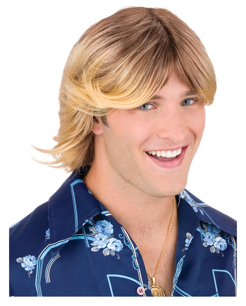 Aufreißer Perücke blond  Surfer Perücke  Beachboy Perücke