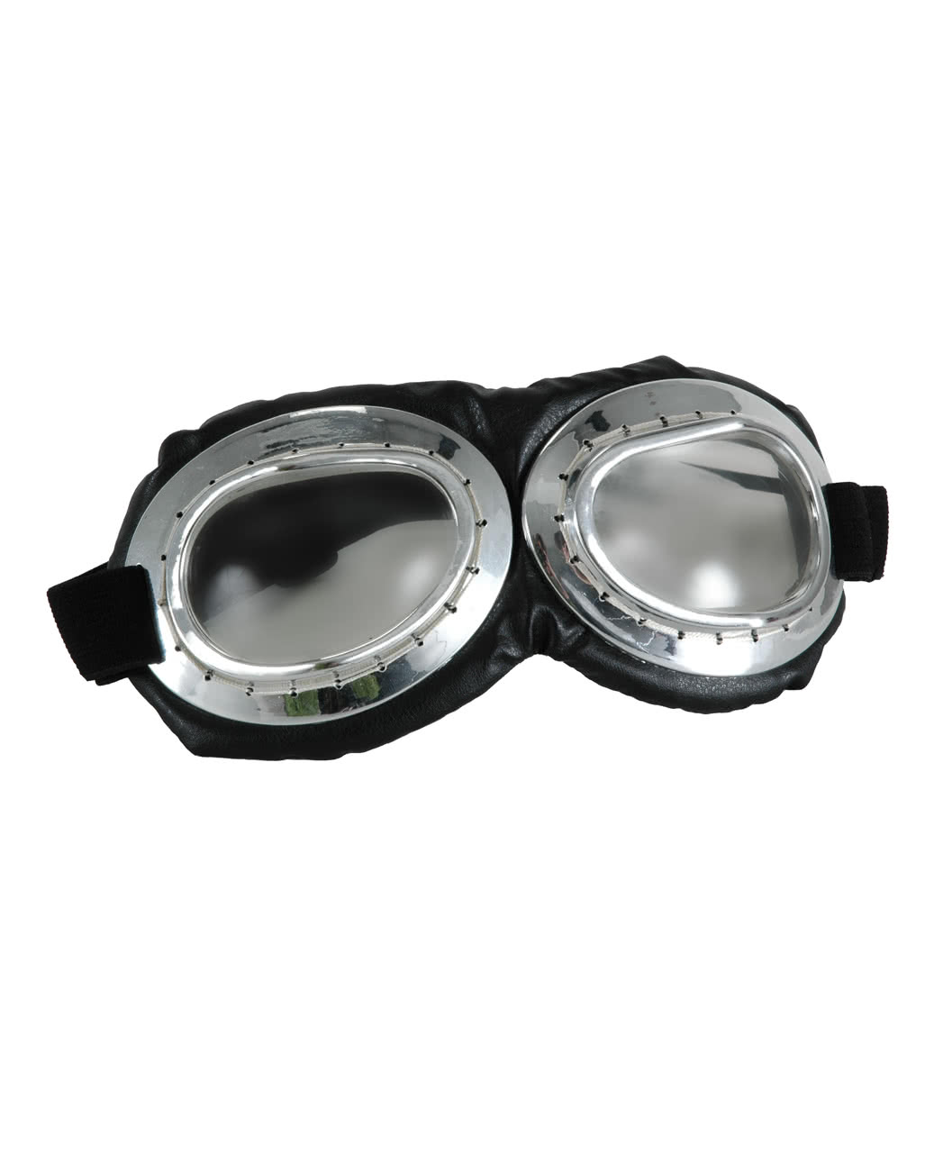 Aviator Brille Silber/Schwarz - Klar  Fliegerbrille