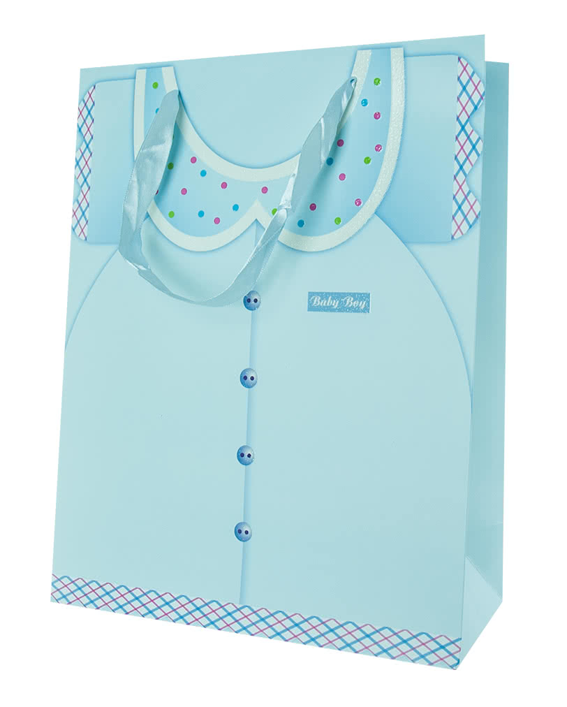 Baby Boy Geschenktasche blau Partydekoration