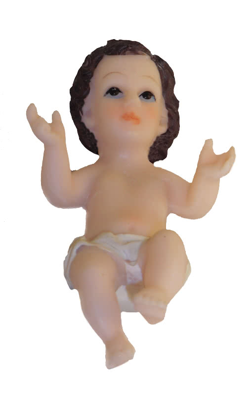 Baby Jesus aus Polyresin  Krippenfigur