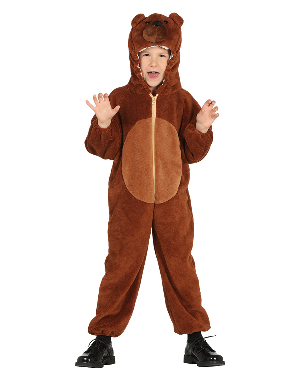 Bär Kinder Kostümanzug für Karneval M