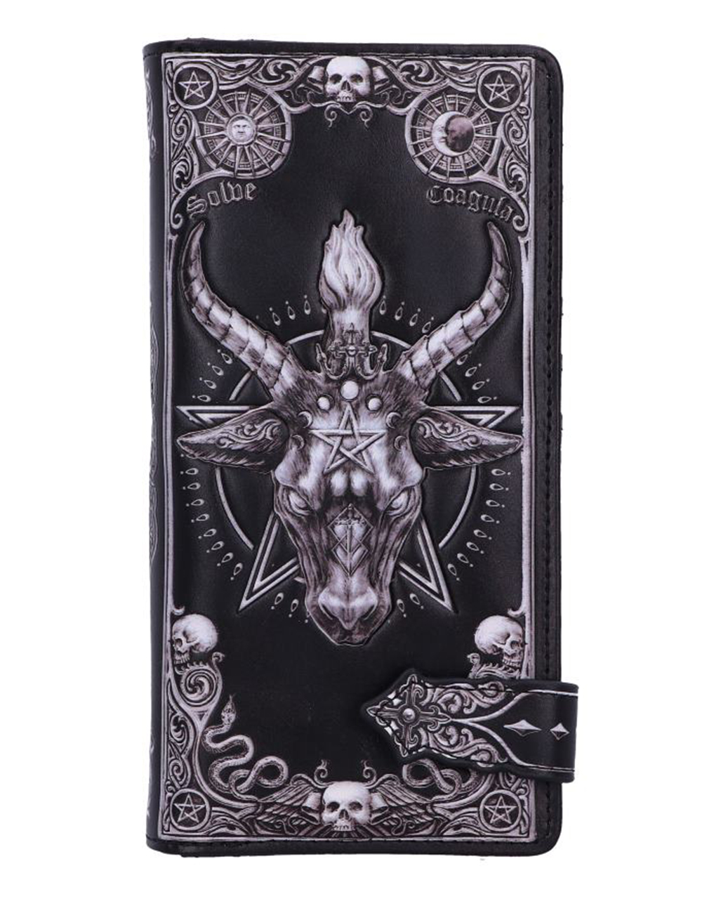 Baphomet Geldbörse 18,5cm  Gothic Portemonnaie