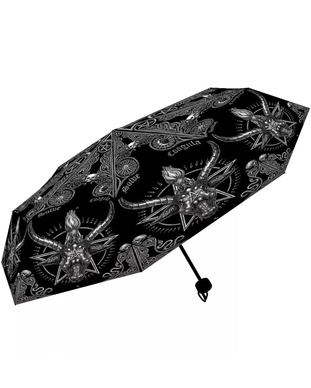 Baphomet Regenschirm ★ Gothic Accessoires