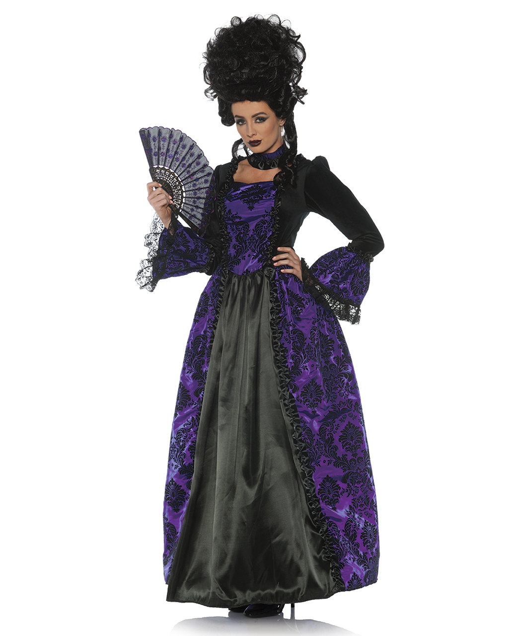 Barock Gräfin Kostüm für Halloween L