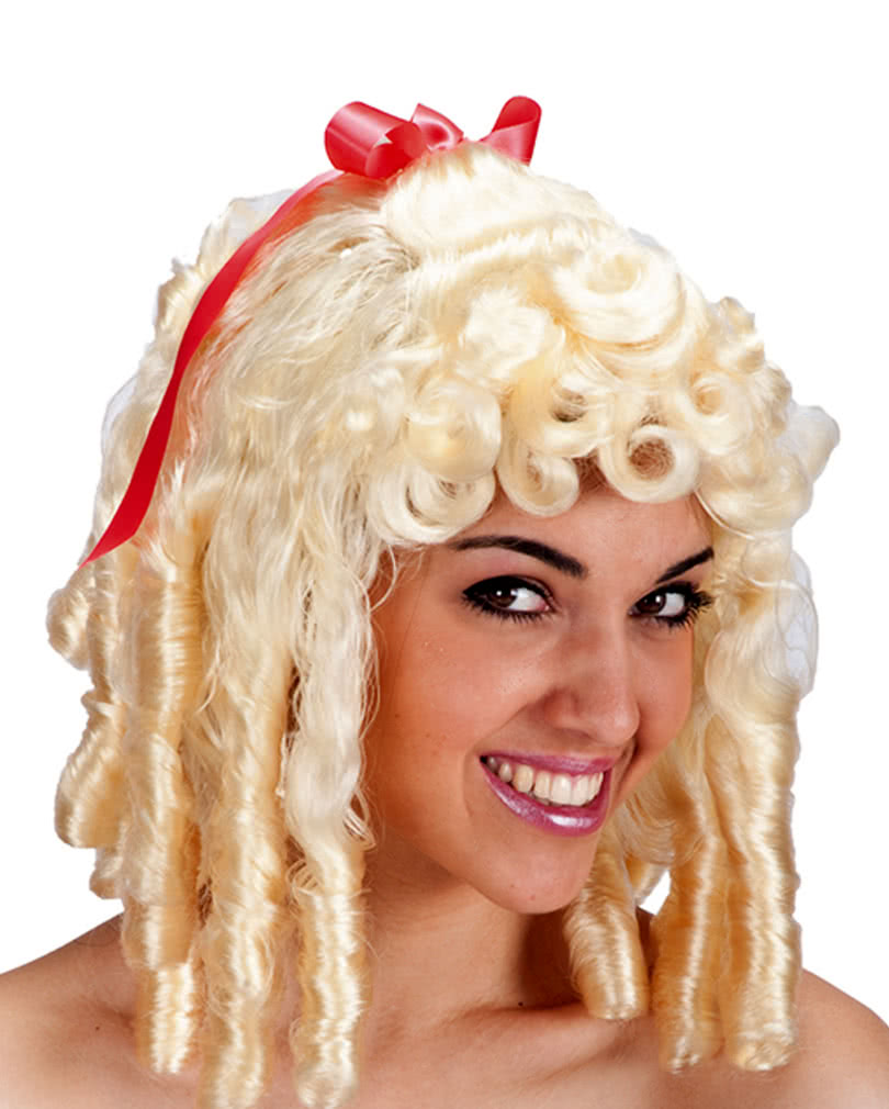 Barock Perücke Josephine blond Faschingsperücke